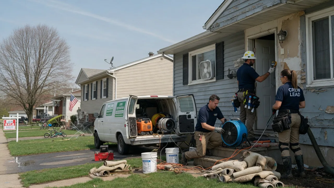 Flood Cleanup in Mason City, NE near me